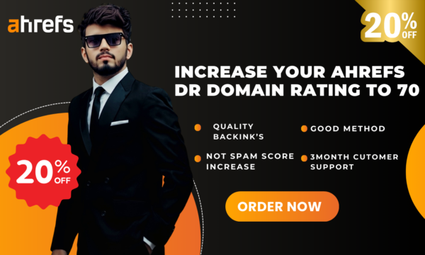 Ahrefs DR Domain Rating to 70